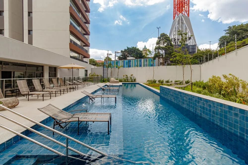 Rooftop com Piscina