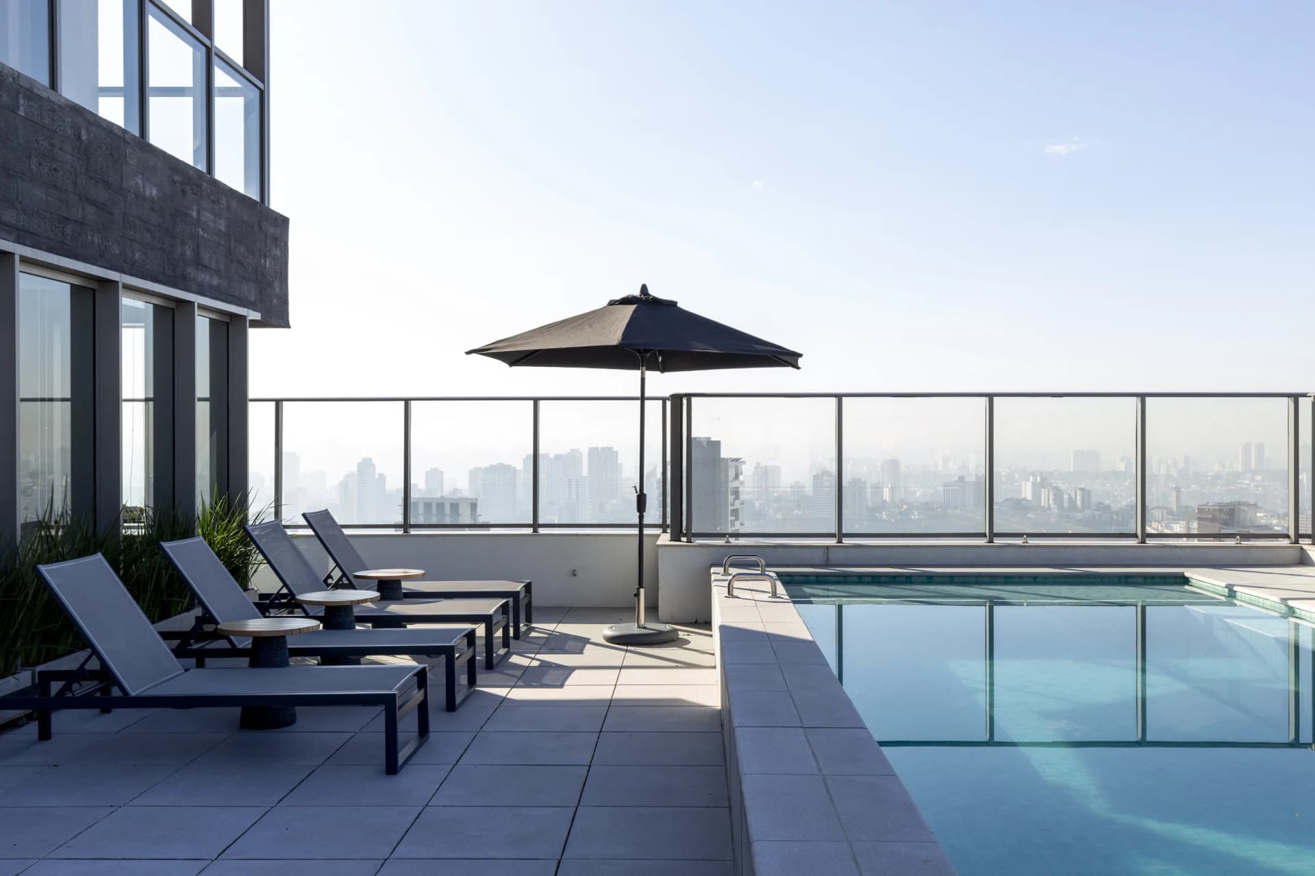 Piscina no Rooftop
