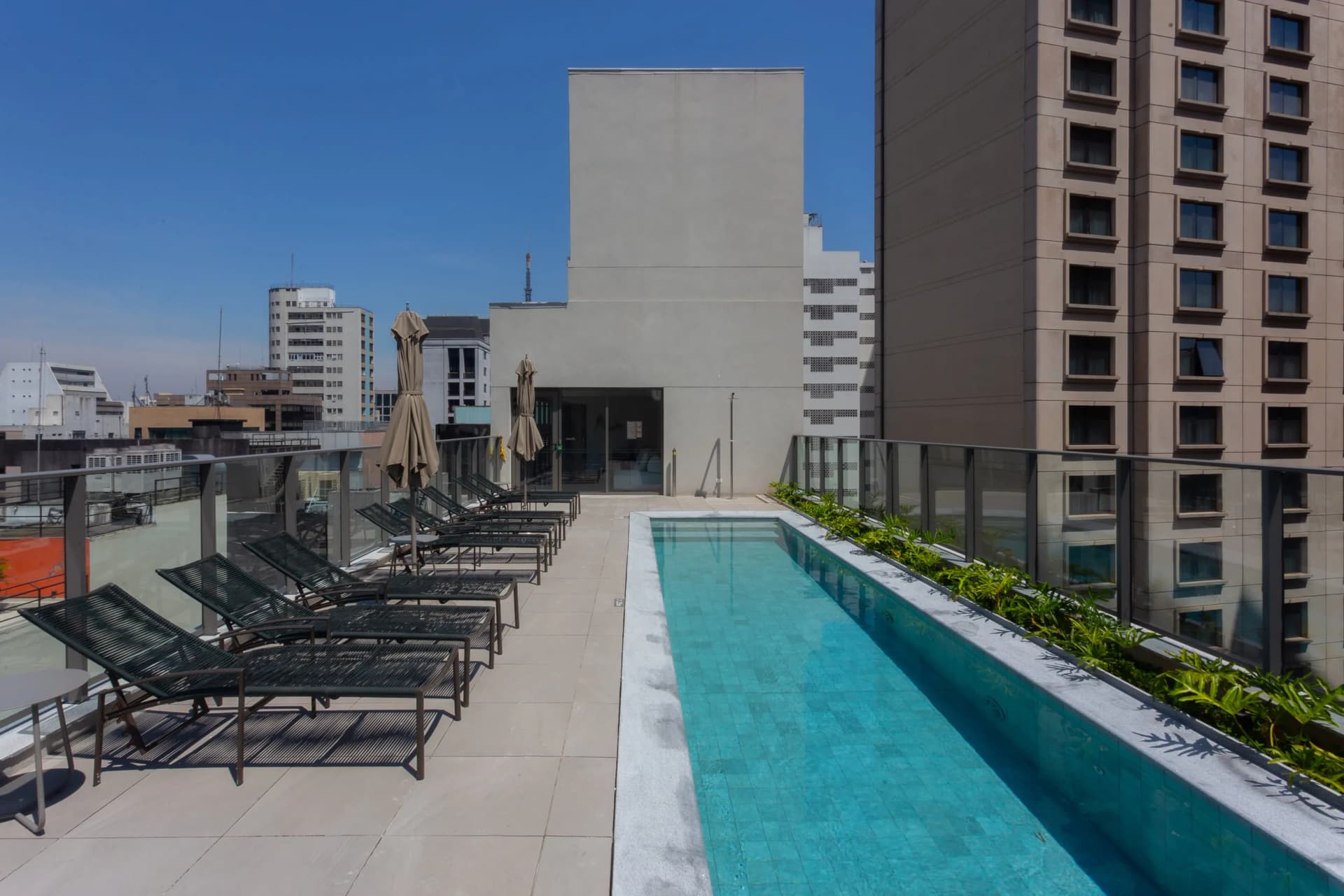 Piscina no Rooftop