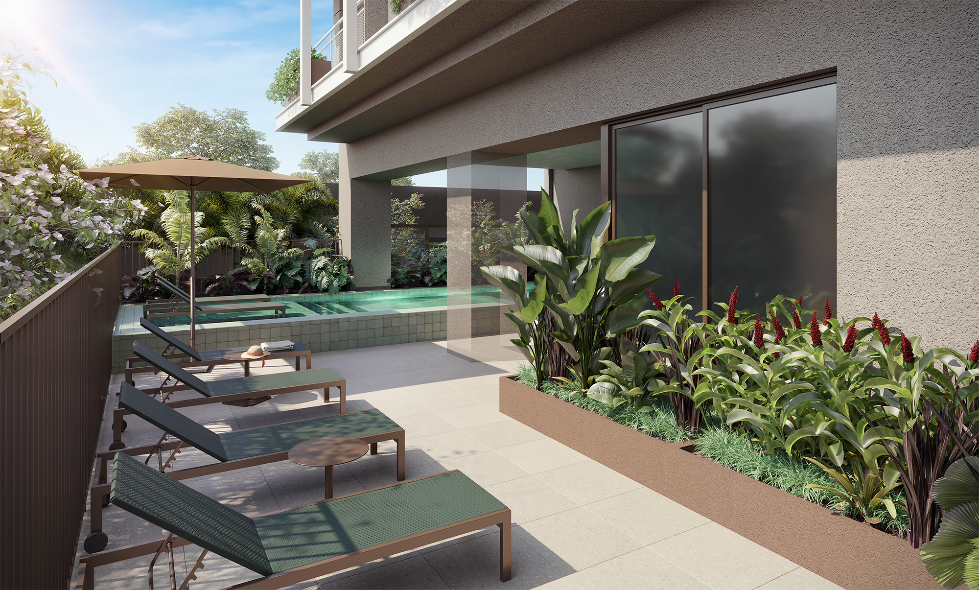 PISCINA VISÃO EXTERNA